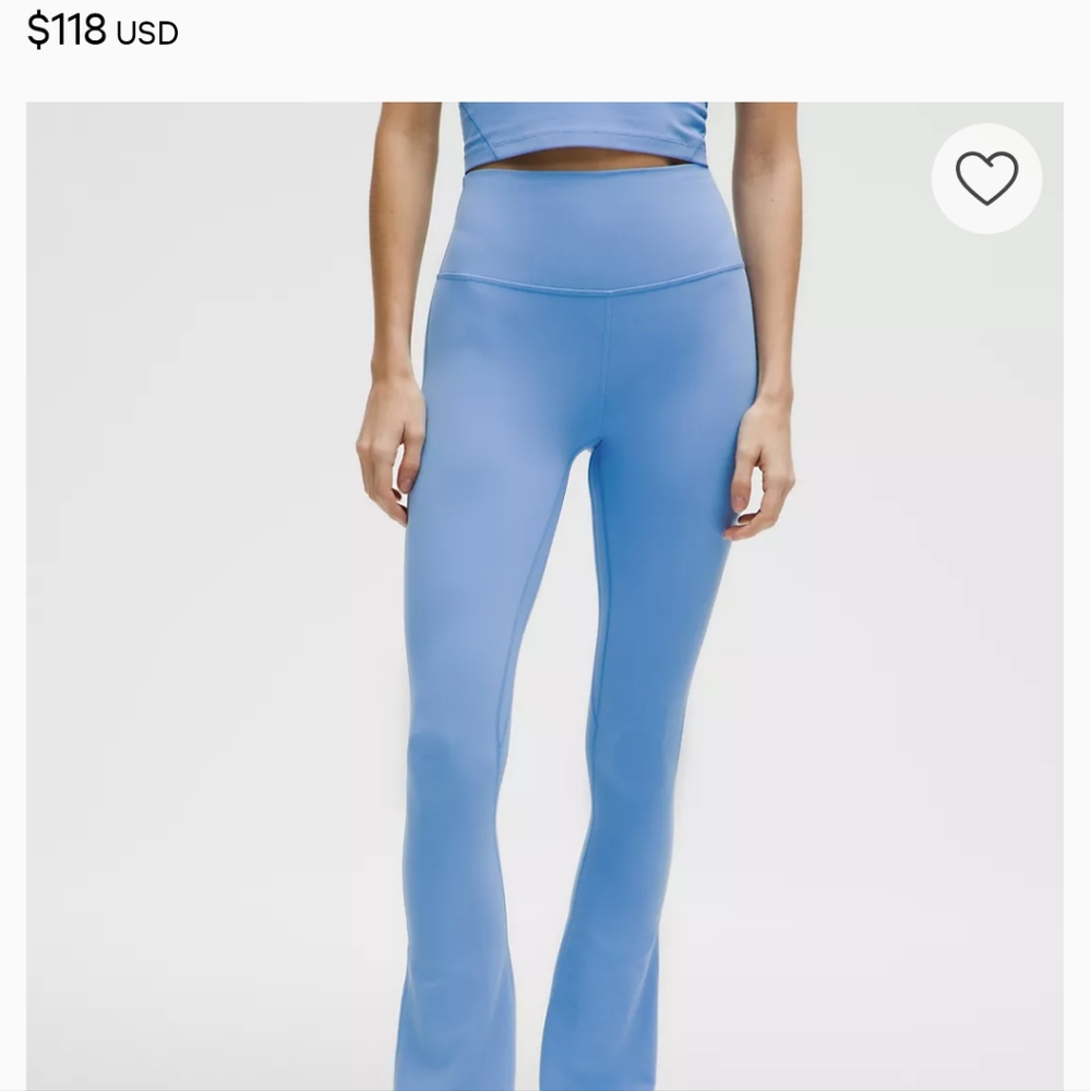 Lululemon Align Mini Flare Size 2